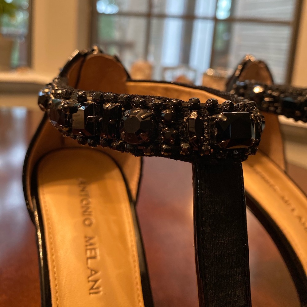 ANTONIO MELANI Black Heels - Picture 3 of 6